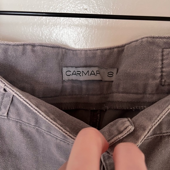 Camar Greyish-Purple Distressed Cargos - Picture 4 of 6